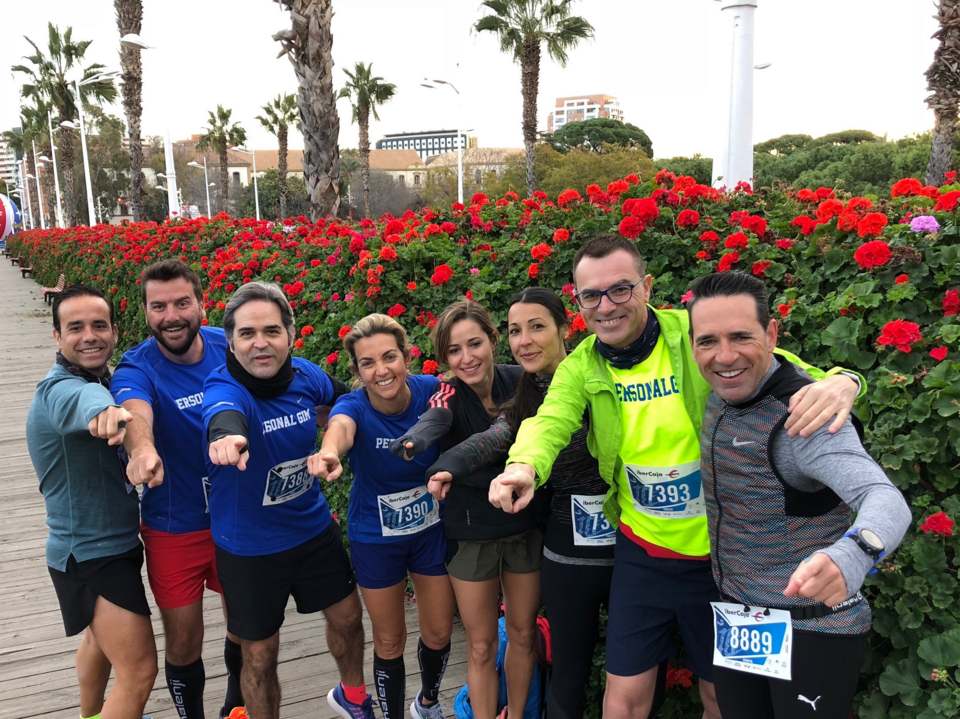 Gimnasio centro Valencia con club de running. Correr en grupo por Valencia